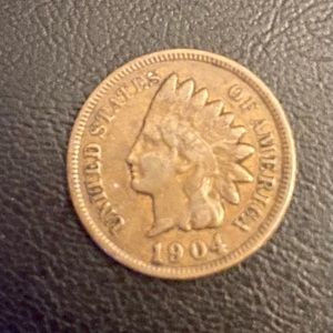 1904 Indian head penny